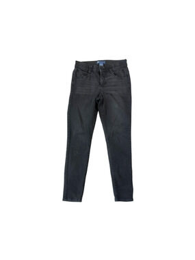 Democracy Jeans “Ab” solution Skinny Ankle Stretch Denim Black Women’s Size 6